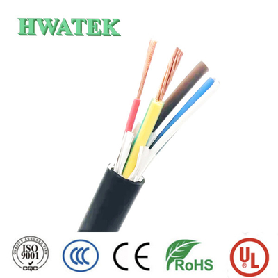 UL2725 TYPE पीवीसी जैकेट टिन कॉपर स्ट्रैंड 1 कोएक्स × 26AWG + 2C × 24AWG + 1C × 26AWG 80°C 30V केबल
