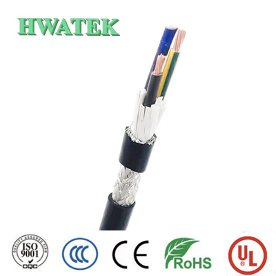 4P × 22 AWG 80 ℃ 30V TPE जैकेट 30V केबल टिनडेड कॉपर स्ट्रैंडेड UV प्रतिरोध