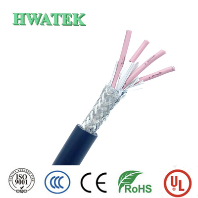 UL20276 (30AWG * 1 Coax + SAJ) * 4 + 24AWG * 4C ढाल OD 7.1mm, SUMITOMO#UL20002 समकक्ष पीवीसी जैकेट केबल