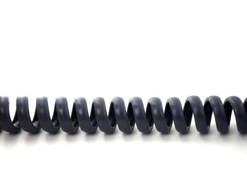 6C × 18AWG + 18C × 24AWG टिन वाले तांबे के तार PVC इन्सुलेशन TPU सामग्री 80℃ 300V स्पाइरल केबल