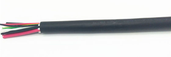 RoHS और Reach अनुरूप AC 450/750V और DC मल्टीकोर EV चार्जिंग केबल, IEC60332-1 ज्वलनशीलता परीक्षण और न्यूनतम झुकने की त्रिज्या 5xOD के साथ