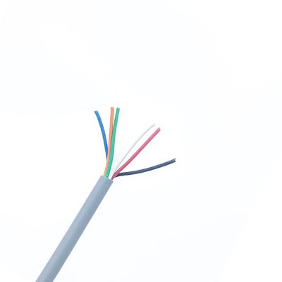 UL20276 4Cx28AWG पीपी इन्सुलेशन के साथ औद्योगिक लचीला केबल पीवीसी जैकेट 80 डिग्री सेल्सियस 30V अनुप्रयोगों के लिए कंटेनर्ड कॉपर स्ट्रैंड