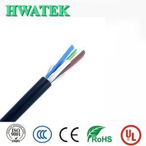3C×16AWG 105°C नामित तापमान औद्योगिक लचीला केबल पीवीसी इन्सुलेशन और नंगे तांबे के स्ट्रैंड्ड कंडक्टर के साथ