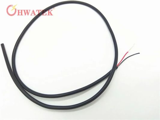 UL2661 2C×12AWG पीवीसी इन्सुलेशन और 300V 90°C रेटिंग के साथ नंगे कॉपर स्ट्रैंड इंडस्ट्रियल फ्लेक्सिबल केबल