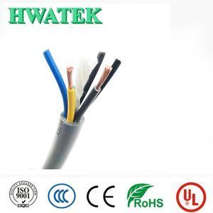 UL21408 2C×18AWG ड्रेन वायर के साथ कॉपर टिन्ड स्ट्रैंड XLPE इन्सुलेशन XLPE जैकेट 300V 105°C तेल प्रतिरोधी केबल