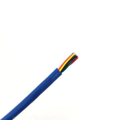 3C×16AWG 105°C नामित तापमान औद्योगिक लचीला केबल पीवीसी इन्सुलेशन और नंगे तांबे के स्ट्रैंड्ड कंडक्टर के साथ