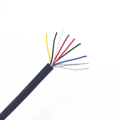 UL2464 औद्योगिक लचीला केबल 2C×18AWG+10C×24AWG+W विन्यास VW-1 लौ रेटेड और UL प्रमाणित