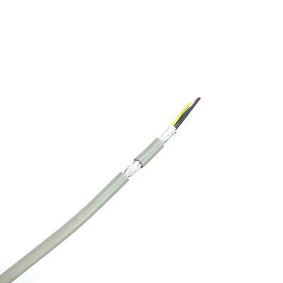 UL21408 2C×18AWG ड्रेन वायर के साथ कॉपर टिन्ड स्ट्रैंड XLPE इन्सुलेशन XLPE जैकेट 300V 105°C तेल प्रतिरोधी केबल