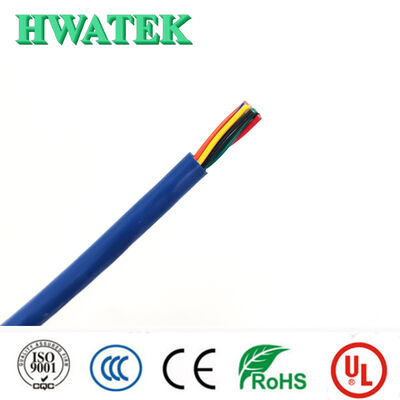 600V रेटेड वोल्टेज और तेल प्रतिरोध के साथ यूएल20940 पीयूआर शीथ स्क्रीन मल्टीकोर फ्लेक्सिबल कंट्रोल कॉपर वायर केबल