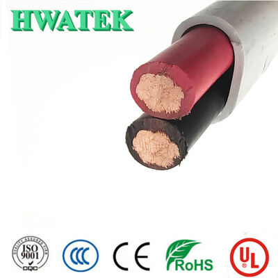 UL2468 स्क्रीनिंग इलेक्ट्रिकल मल्टी कोर फ्लैट कंडक्टर केबल 300V रेटेड वोल्टेज और तेल प्रतिरोधी गुणों के साथ