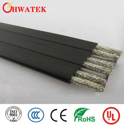 UL प्रमाणित XLPE अछूता तेल प्रतिरोधी बहु कोर इलेक्ट्रिकल फ्लैट केबल तार