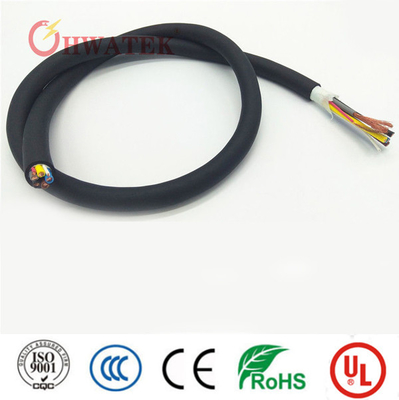 UL20002 TYPE पीवीसी डिब्बाबंद तांबा मिश्र धातु और स्ट्रैंड 4Coax×30AWG+4C×24AWG 80°C 30V मेडिकल केबल
