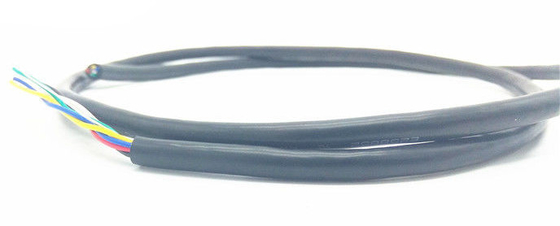 UL20002 TYPE पीवीसी डिब्बाबंद तांबा मिश्र धातु और स्ट्रैंड 4Coax×30AWG+4C×24AWG 80°C 30V मेडिकल केबल