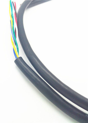 UL20002 TYPE पीवीसी डिब्बाबंद तांबा मिश्र धातु और स्ट्रैंड 4Coax×30AWG+4C×24AWG 80°C 30V मेडिकल केबल