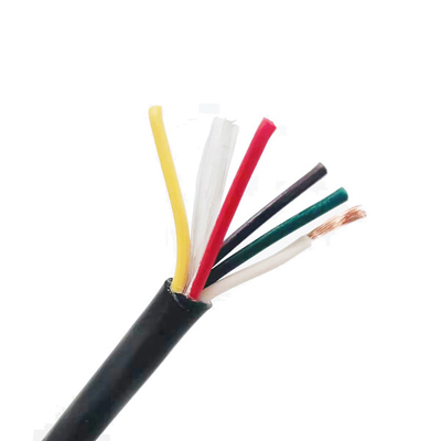 UL2464 TYPE पीवीसी डिब्बाबंद तांबा 24C × 20AWG (7/0.32T) + एमबी 80 °C 300V तेल प्रतिरोधी केबल