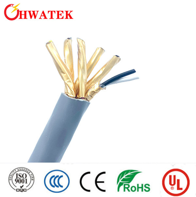 4P × 22 AWG 80 ℃ 30V TPE जैकेट 30V केबल टिनडेड कॉपर स्ट्रैंडेड UV प्रतिरोध