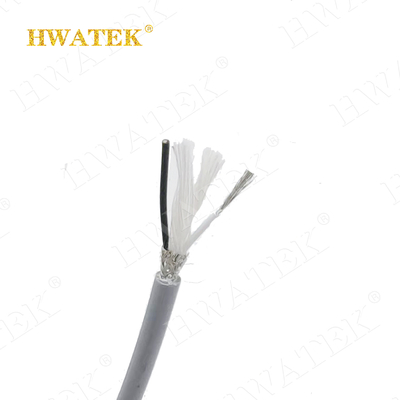 TPE जैकेट यूवी प्रतिरोध टिनडेड कॉपर स्ट्रैंडेड वायर UL 21811 2P × 18 AWG + A 80 ℃ 30V