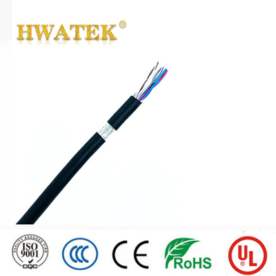 TPE जैकेट यूवी प्रतिरोध टिनडेड कॉपर स्ट्रैंडेड वायर UL 21811 2P × 18 AWG + A 80 ℃ 30V