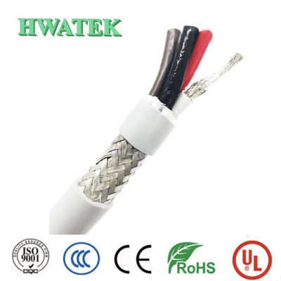 बेयर कॉपर स्ट्रैंडेड शील्ड केबल NOUL 6C × 18 AWG + 3C × 10AWG 300V TPU जैकेट कम्पोजिट केबल