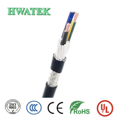 CL3&UL2464 SR-PVC इन्सुलेशन पीवीसी जैकेट 8P×22AWG+ADB के साथ टिन कॉपर स्ट्रैंड इंडस्ट्रियल फ्लेक्सिबल केबल