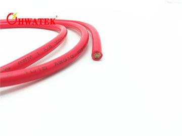 टिनडेड स्टैंडर्ड टिनडेड कॉपर सिलिकॉन केबल UL3132 6 AWG 150℃ 300V