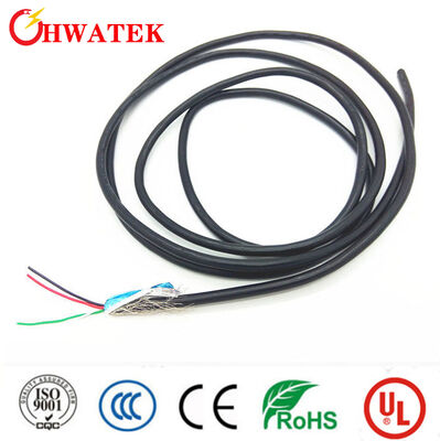 आउटडोर संचार के लिए 305 मीटर रोल लंबाई के साथ हाई-स्पीड ट्रांसमिशन UL444 प्रमाणित कैट5 ईथरनेट केबल