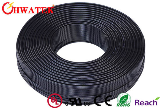 UNSHLD PVC BK 3.45X7.4MM फ्लैट रिबन केबल UL 2464 3Fx18AWG (41/0.16T)