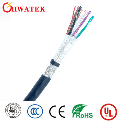 5x(1Px30AWG+A)+20Cx28AWG+ADB 80℃ 30V केबल UL2725 AWM2725