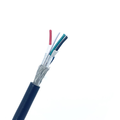 SHLD PVC GY OD 4.8mm बेयर कॉपर Ul2464 केबल CE 4CX22AWG