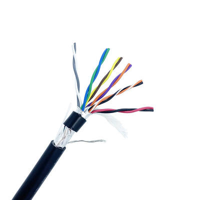 अल्फा 5476C 300V विद्युत लचीला केबल AWM2464 6P × 24AWG शील्ड