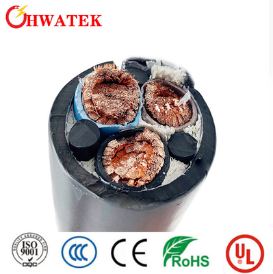 CQC प्रमाणित इलेक्ट्रिक वाहन चार्जिंग केबल EVE 3Cx10AWG + 2Cx18AWG