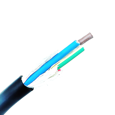 UL 2854 शील्ड 7/0.127 80°C 30V मल्टीकोर केबल 1P×28AWG + 2C × 28AWG+ADB PVC